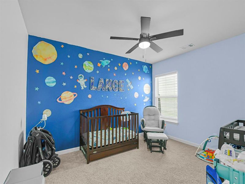 Furnished interior view inside a new home in Retreat at Fossil Creek, Fort Worth (Image 14). Furnished interior view inside a new home in Retreat at Fossil Creek, Fort Worth (Image 14).