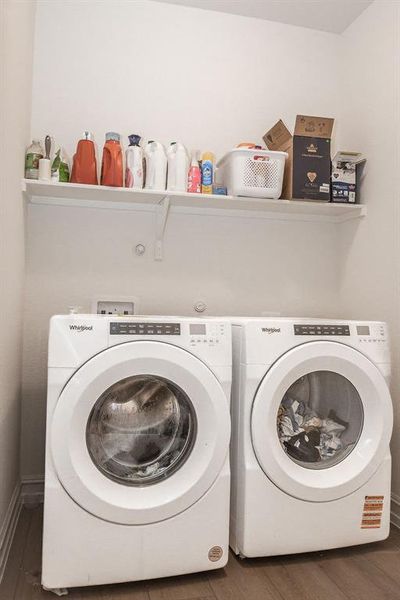 Close-up of interior finishes inside a home in Pecan Square, Northlake (Image 20).