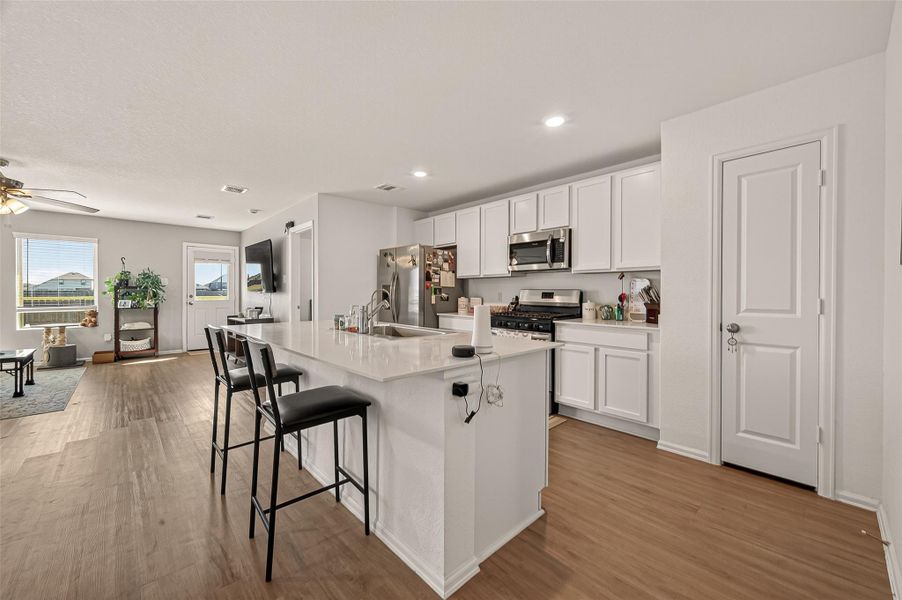 Furnished interior view inside a new home in , Baytown (Image 7).
