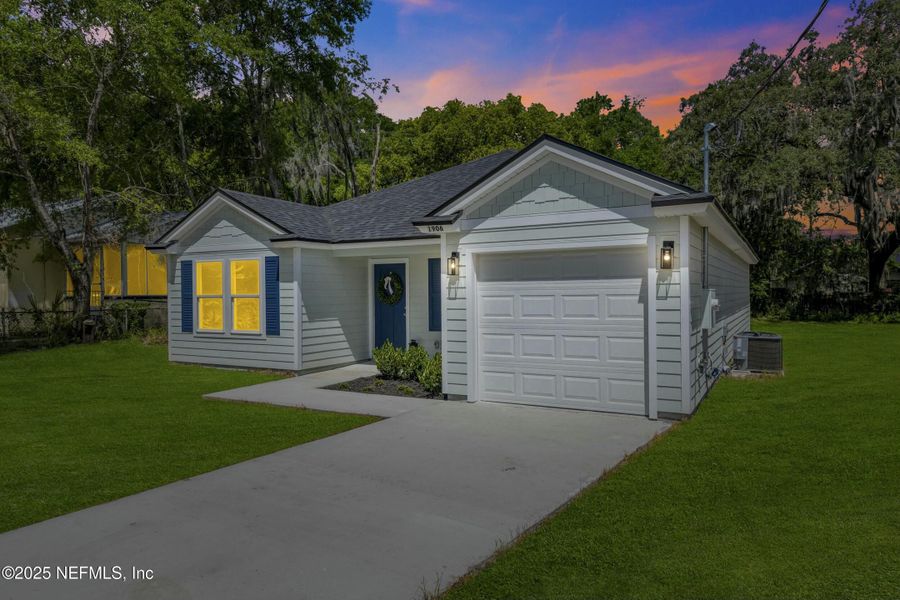 Front exterior of a new home in , Palatka, FL, highlighting curb appeal (Image 2). Front exterior of a new home in , Palatka, FL, highlighting curb appeal (Image 2).
