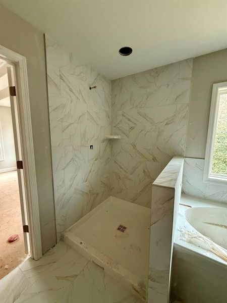 In-progress construction of a new home in , Sugar Hill, GA (Image 9).