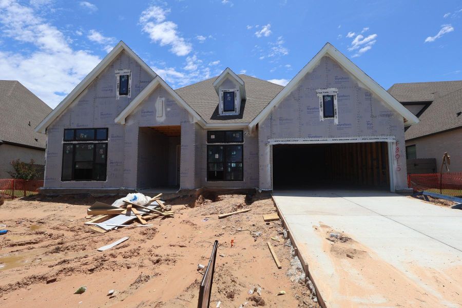 In-progress construction of a new home in ARTAVIA - Parkview Collection, Conroe, TX (Image 6).