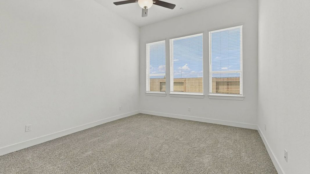Spacious, unfurnished interior of a new home in Attwater 55s, Waller (Image 27).