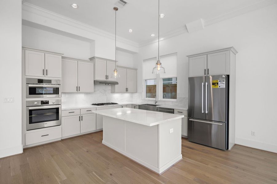 Furnished interior view inside a new home in , Houston (Image 5).