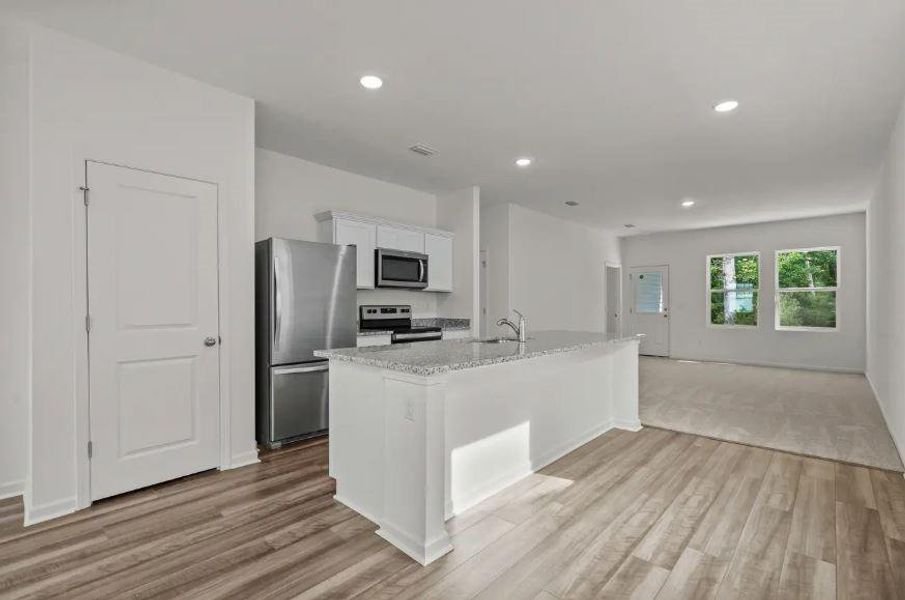 Center Kitchen Island - Representative Photo