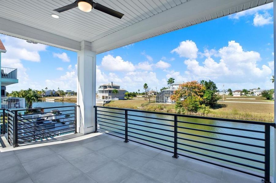 Exterior details and patio area of a home in , Hernando Beach (Image 35).