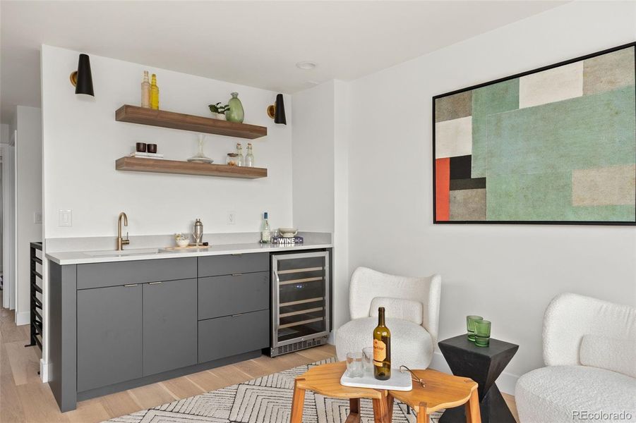 Furnished interior view inside a new home in , Denver (Image 11).