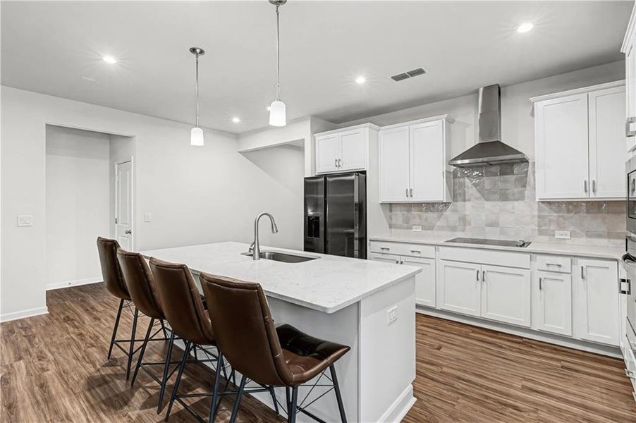 Furnished interior view inside a new home in , Cartersville (Image 37).