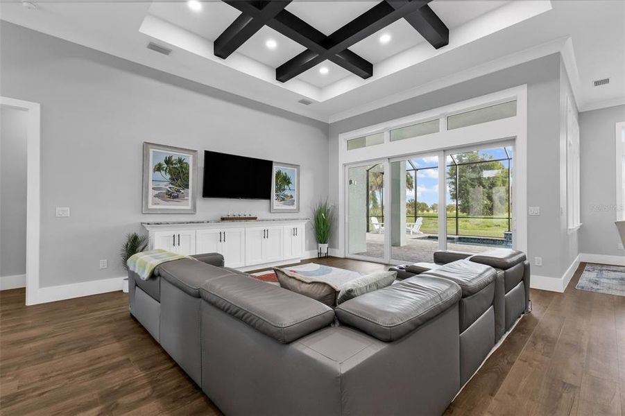 Furnished interior view inside a new home in , Rotonda West (Image 55).