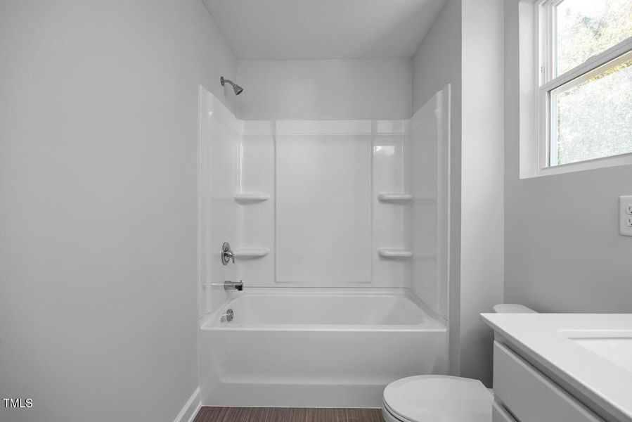 Furnished interior view inside a new home in Gregory Village Townhomes, Lillington (Image 21). Furnished interior view inside a new home in Gregory Village Townhomes, Lillington (Image 21).