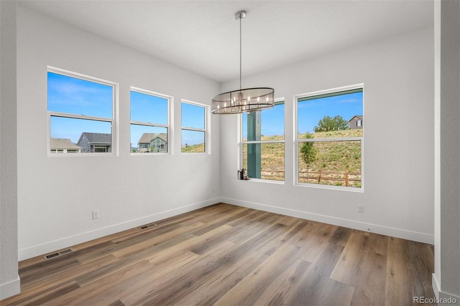 Spacious, unfurnished interior of a new home in Cloverleaf – Mountainview Collection, Monument (Image 22).