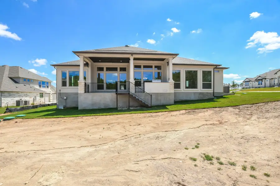 Representative exterior details of a home built from the Siena III by Giddens Homes in Clearwater Ranch, Liberty Hill (Image 91).