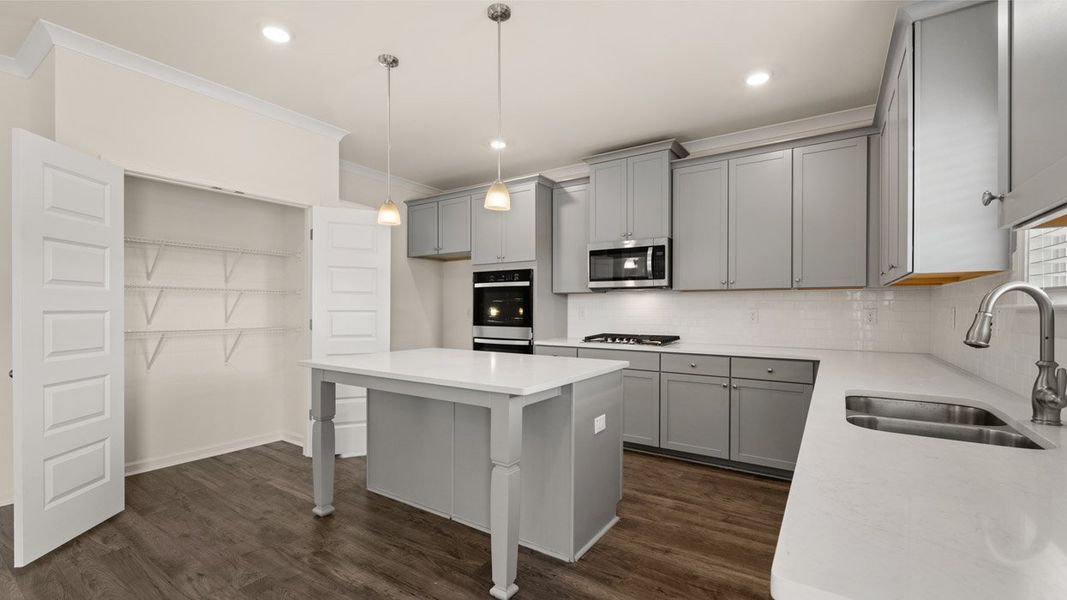 Furnished interior view inside a new home in The Gates at Pates Creek, Hampton (Image 6).