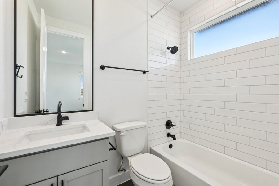 Furnished interior view inside a new home in Foxfield, Austin (Image 34).