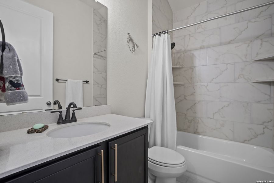 Furnished interior view inside a new home in , San Marcos (Image 7).