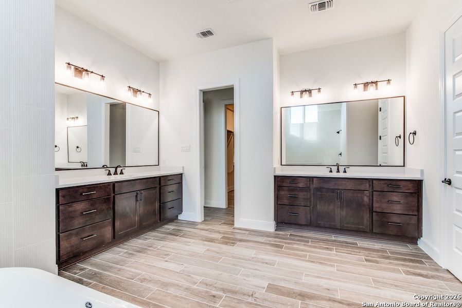 Furnished interior view inside a new home in , Bulverde (Image 7).