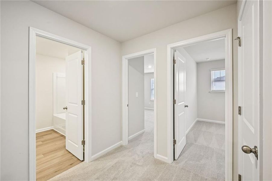 Spacious, unfurnished interior of a new home in Parkside at Grayson, Grayson (Image 34).