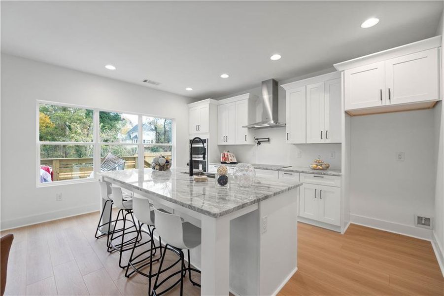 Furnished interior view inside a new home in , Atlanta (Image 14).