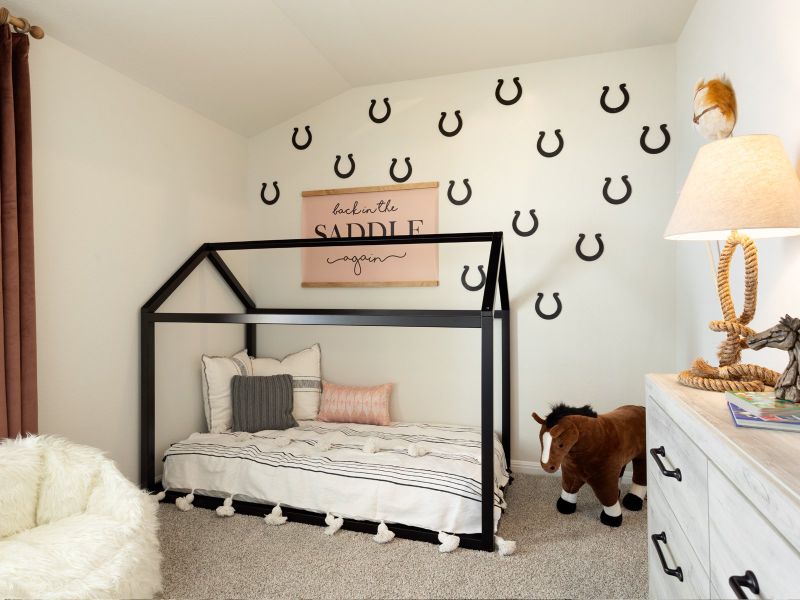 Furnished interior view inside a new home in Waterstone Crossing, Kyle (Image 12).