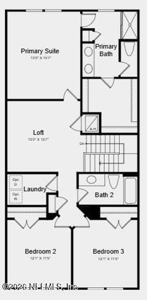 2D floor plan layout of this home in , St. Augustine, FL (Image 3). 2D floor plan layout of this home in , St. Augustine, FL (Image 3).