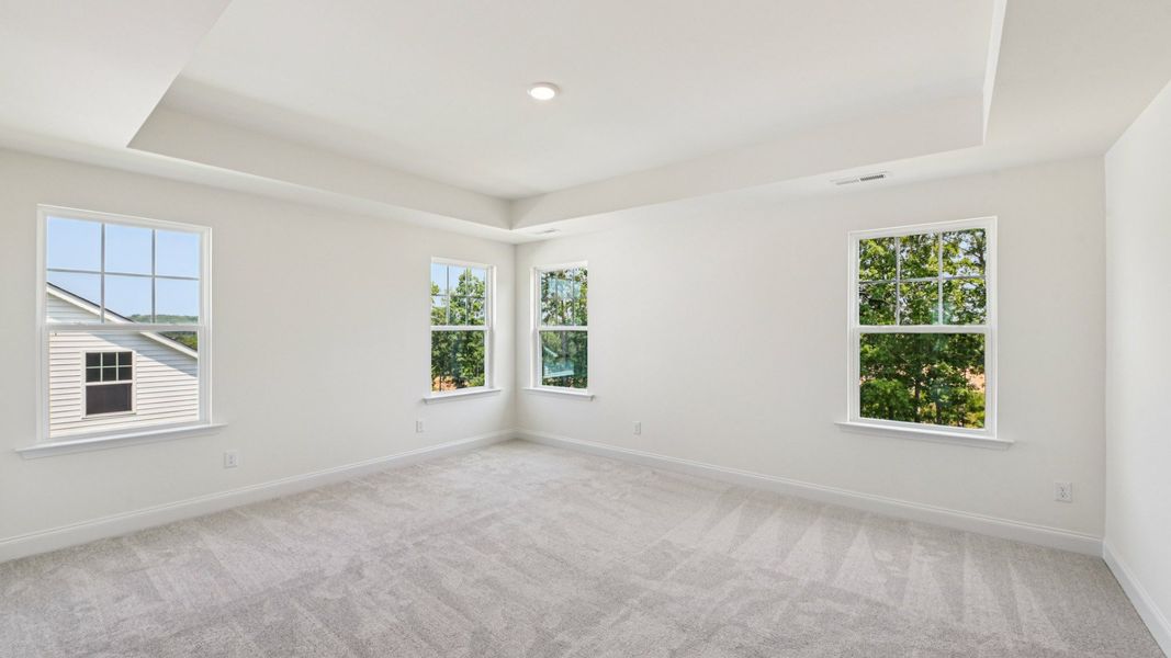 Furnished interior view inside a new home in The Farm at Neill's Creek, Lillington (Image 18).