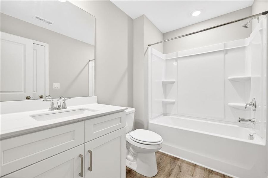 Furnished interior view inside a new home in , Hiram (Image 11).