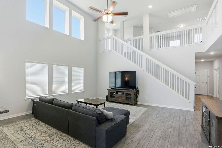 Furnished interior view inside a new home in Hunter's Ranch, San Antonio (Image 12).