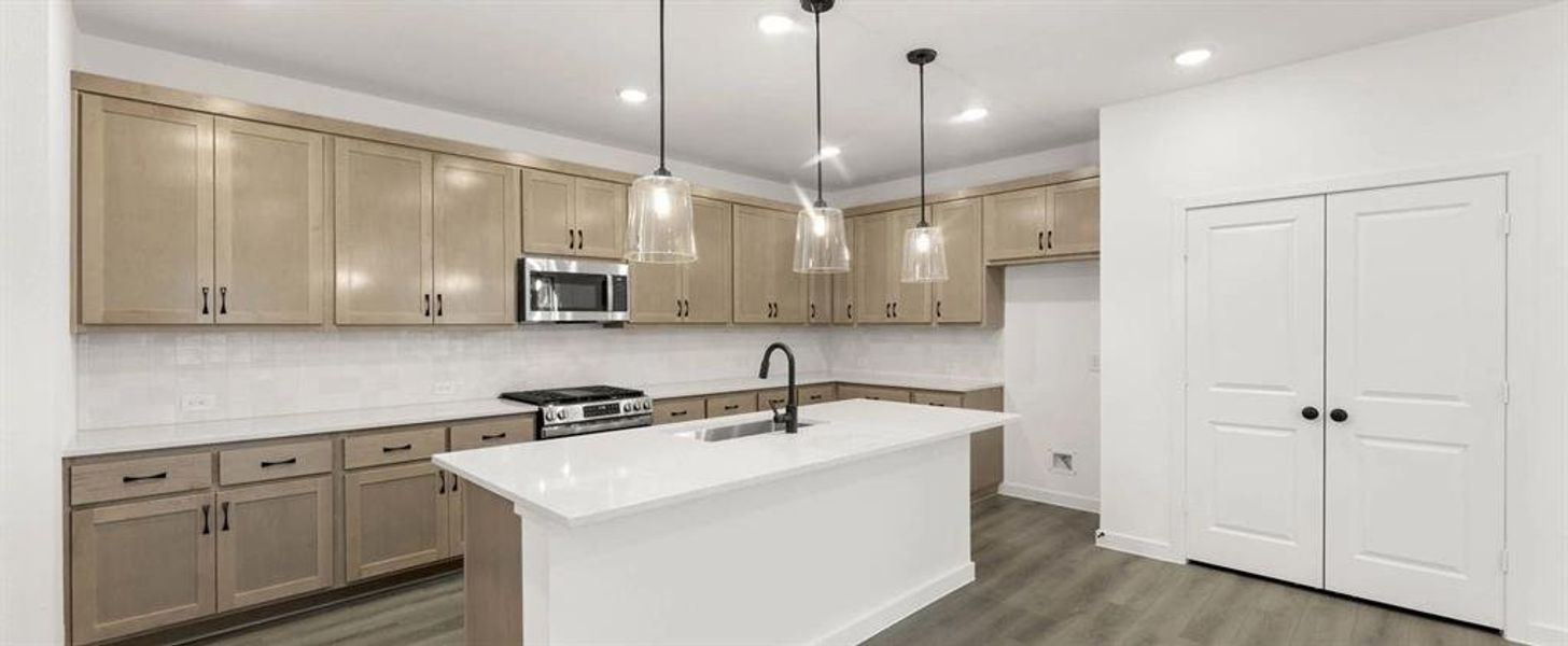 Kitchen featuring the Artisan Collection