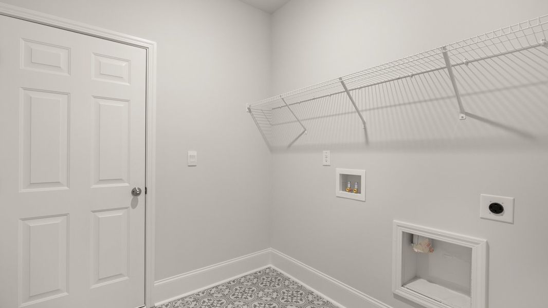 Representative unfurnished interior of a home built from the Grayson by D.R. Horton in Holland Estates, Powder Springs (Image 20).