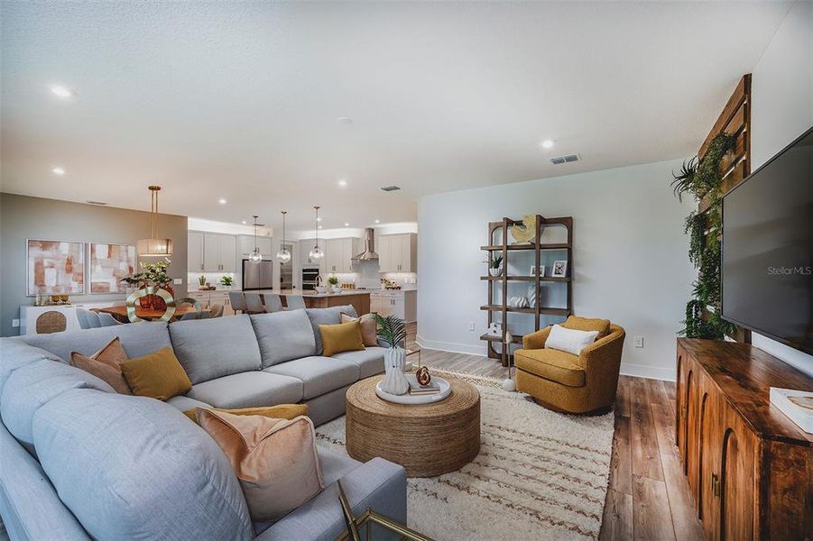 Furnished interior view inside a new home in Wellen Park, Venice (Image 17).