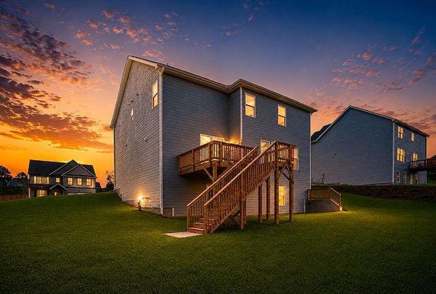 Exterior details and patio area of a home in Austin Ridge, Commerce (Image 4).