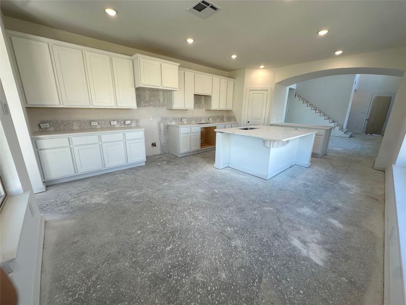 In-progress construction of a new home in Brookewater, Rosenberg, TX (Image 22).