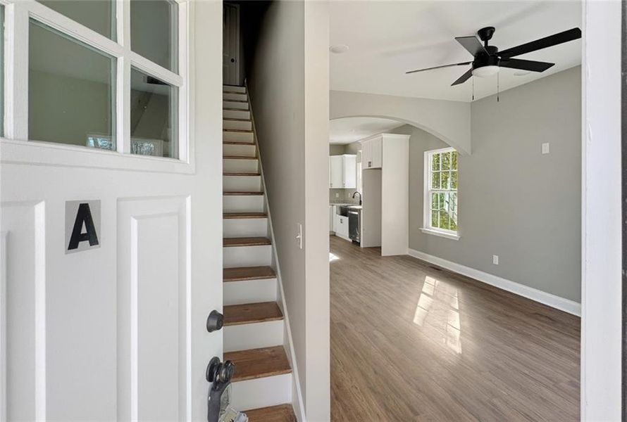 Spacious, unfurnished interior of a new home in , Dalton (Image 11).