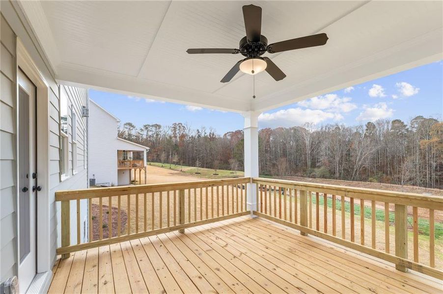 Exterior details and patio area of a home in Prescott Manor, Canton (Image 25).