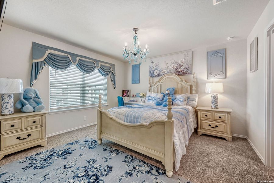 Furnished interior view inside a new home in Redbird Ranch, San Antonio (Image 25).