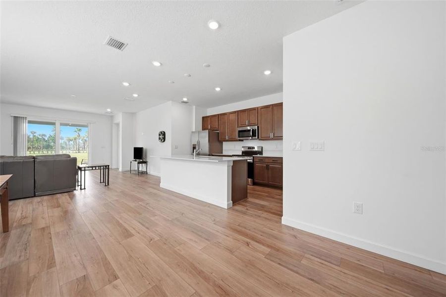 Furnished interior view inside a new home in The Timbers at Everlands, Palm Bay (Image 6).