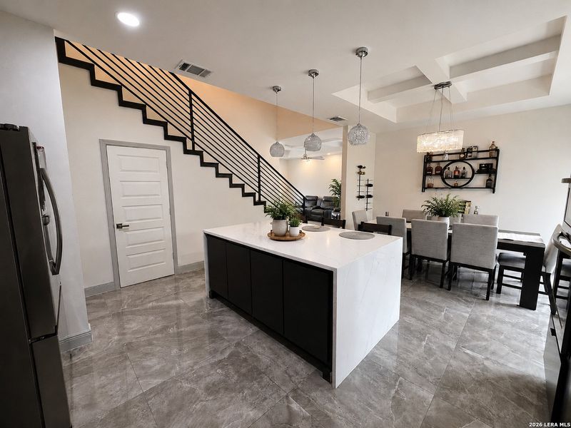 Furnished interior view inside a new home in , San Antonio (Image 4).