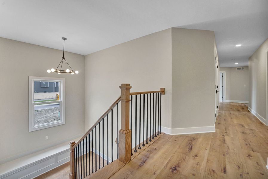 Representative unfurnished interior of a home built from the The Lexington by Forbes Capretto Homes in Birdsong Estates, Orchard Park (Image 24).