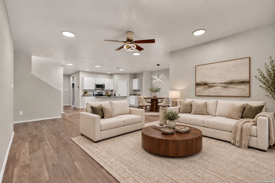Furnished interior view inside a new home in , Seguin (Image 29). Furnished interior view inside a new home in , Seguin (Image 29).