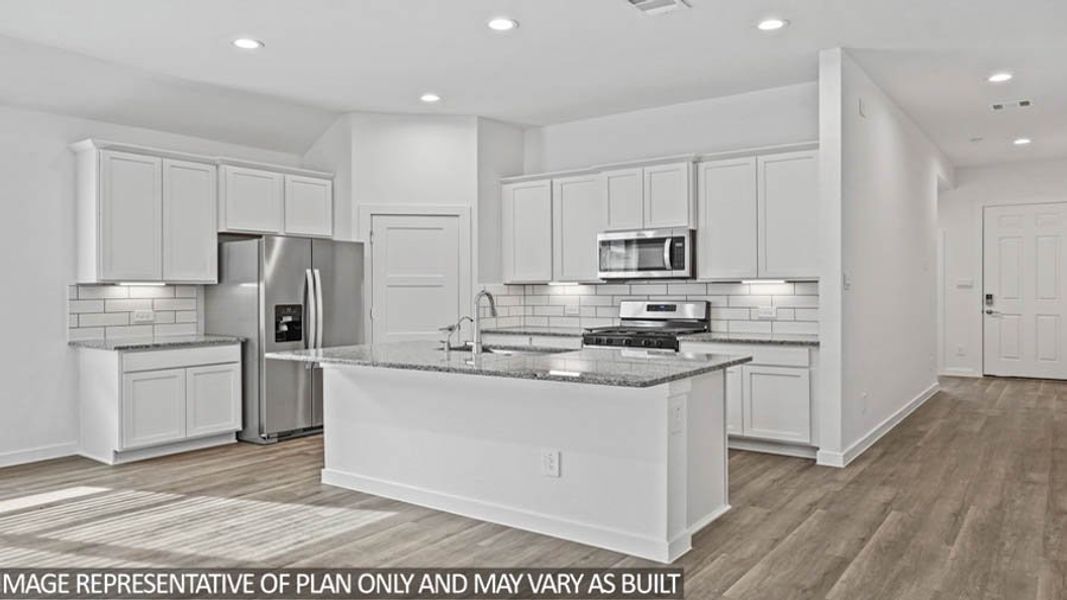 Furnished interior view inside a new home in Mill Creek Estates, Magnolia (Image 3).