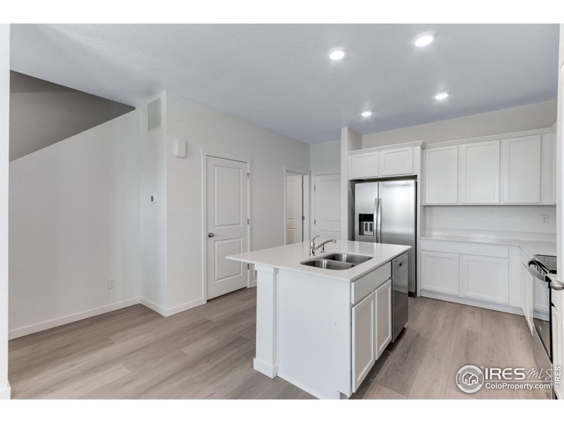 Furnished interior view inside a new home in Vista Meadows, Fort Lupton (Image 3).