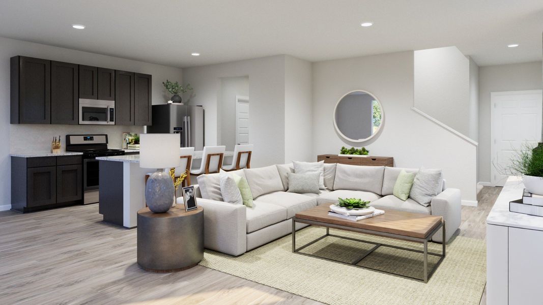 Images are a model representation and may depict options and upgrades not featured on the home available for purchase.