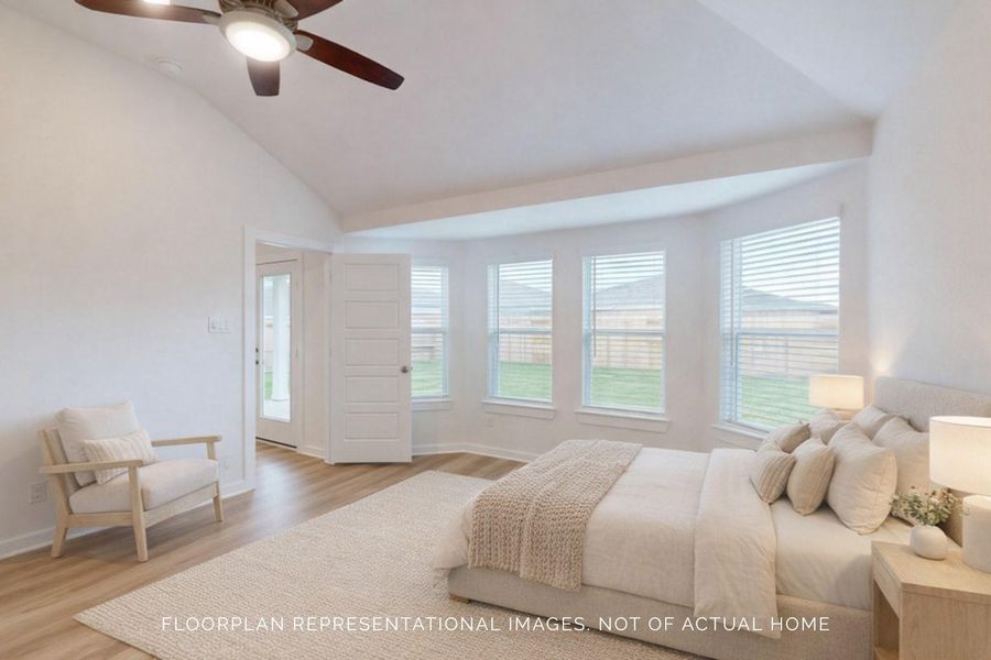 Furnished interior view inside a new home in Magnolia Ridge, Magnolia (Image 7).