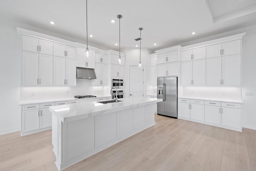 Furnished interior view inside a new home in L'Ambiance at Avenir, Palm Beach Gardens (Image 14).