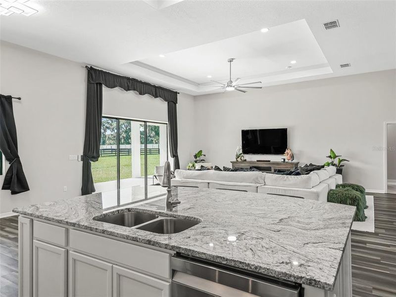 Furnished interior view inside a new home in , Ocala (Image 18).