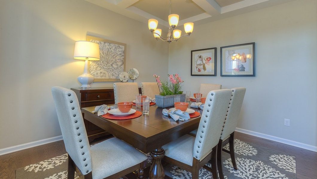 Representative furnished interior of a home built from the Fleetwood by D.R. Horton in Chumley Estates, Reidville (Image 15). Representative furnished interior of a home built from the Fleetwood by D.R. Horton in Chumley Estates, Reidville (Image 15).