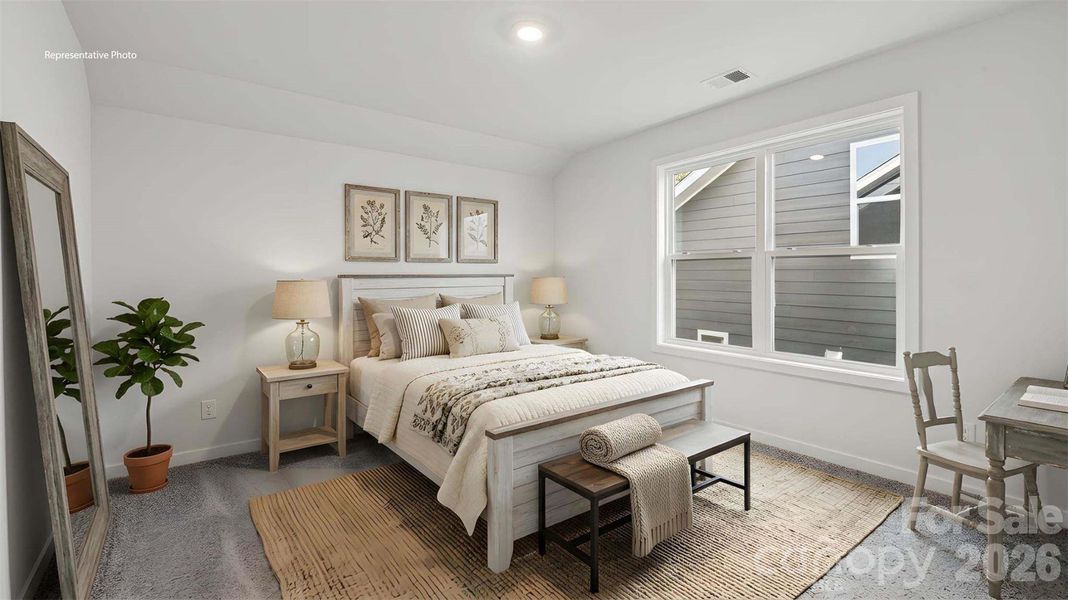 Furnished interior view inside a new home in Westport, York (Image 12).