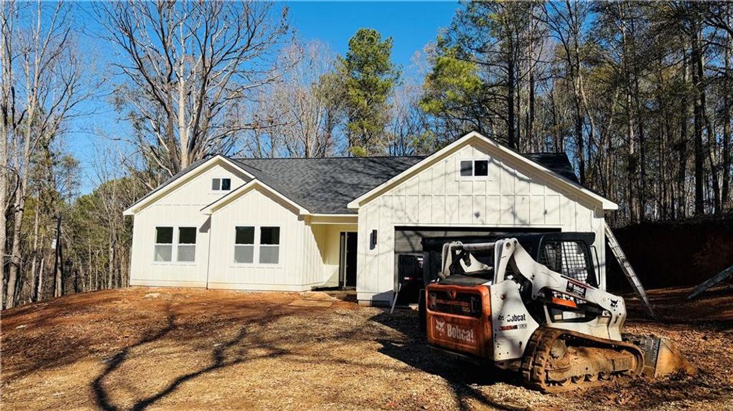 In-progress construction of a new home in , Hiram, GA (Image 20).