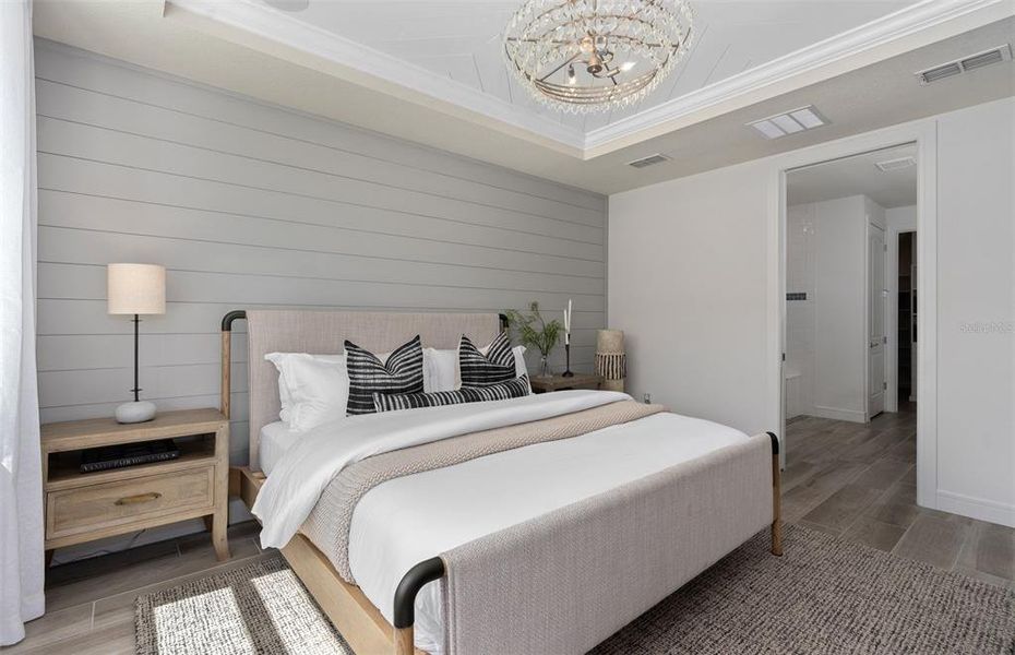 Furnished interior view inside a new home in Del Webb Sunbridge, St. Cloud (Image 5).