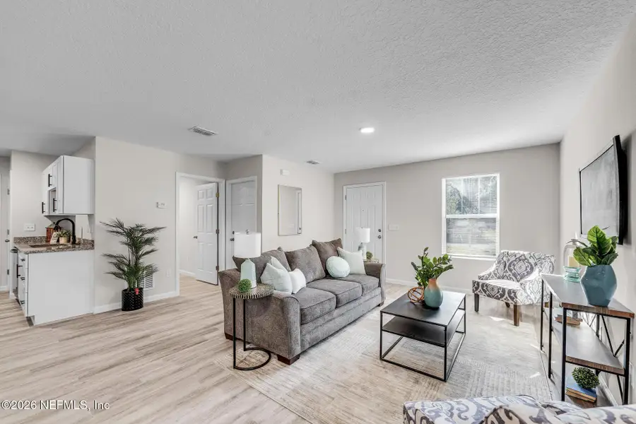 Furnished interior view inside a new home in , Jacksonville (Image 4).